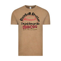 Vintage Coffee baseball brother i'm just here for the snacks Vintage Tee - MaliasSmallBusiness