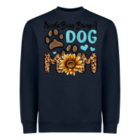 Navy kinda busy being a dog mom Heavyweight Sweatshirt - MaliasSmallBusiness