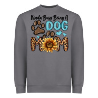Storm kinda busy being a dog mom Heavyweight Sweatshirt - MaliasSmallBusiness