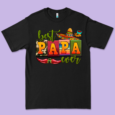 Best Papa Ever Premium Tee Designed By Adodesignshop