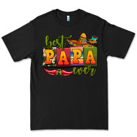 Black best papa ever Premium Tee - AdoDesignShop