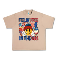 Burro feelin free in the usa Urban Heavy Tee - MaliasSmallBusiness
