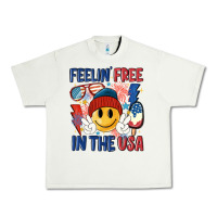 Pistachio feelin free in the usa Urban Heavy Tee - MaliasSmallBusiness