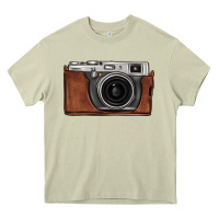 Mossy vintage camera Heavy Core Tee - FaDigitalArtStudio