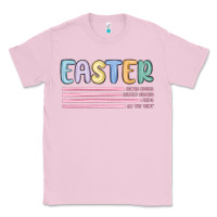 Bubblegum Pink easter  Bunny Kısses Classic Tee - MaliasSmallBusiness