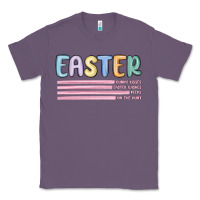 Lavender easter  Bunny Kısses Classic Tee - MaliasSmallBusiness