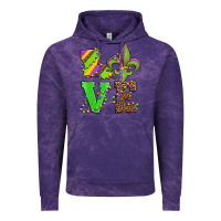 Cloud Purple love mardi gras Vintage Hoodie - Jasminsmagicworld