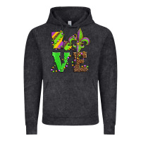 Vintage Black love mardi gras Vintage Hoodie - Jasminsmagicworld
