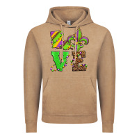 Vintage Coffee love mardi gras Vintage Hoodie - Jasminsmagicworld
