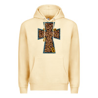 Pina Colada leopard sunflower cross Premium Hoodie - JahusDesignShop