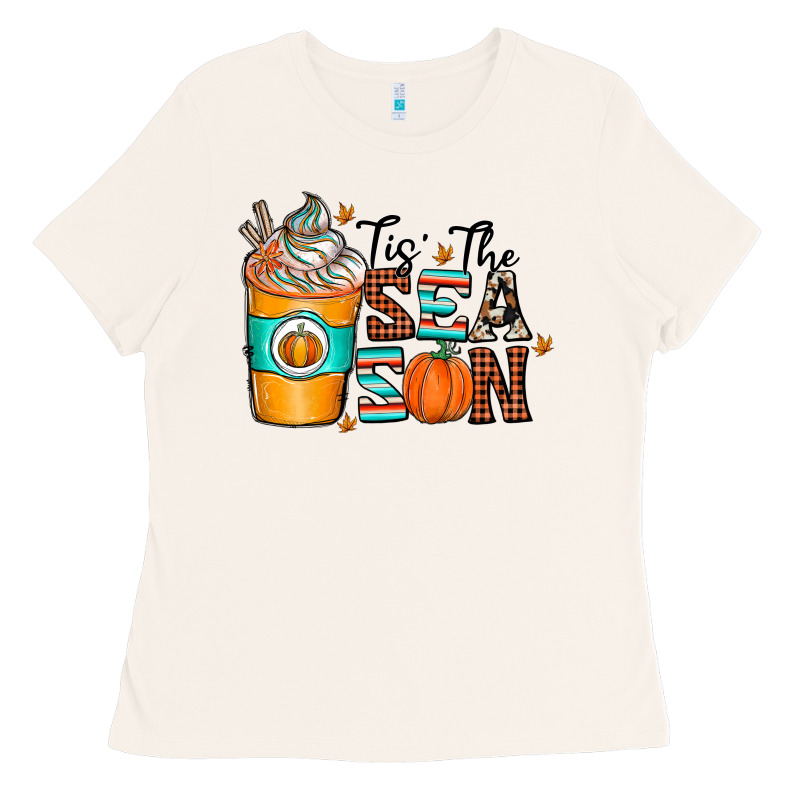Tis The Sea Son Ladies Tee by CowhideDigitalArt | Teevron