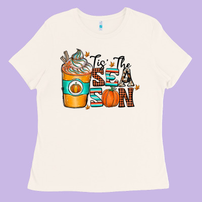 Tis The Sea Son Ladies Tee Designed By Cowhidedigitalart