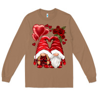 Toasted Coconut valentines day gnomies Long Sleeve Tee - NancyCooperArtShop
