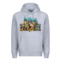 Heather Grey Horse Mom Premium Hoodie - HowdyJamesFarm