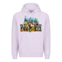 Lilac Horse Mom Premium Hoodie - HowdyJamesFarm