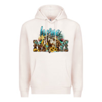 Pale Pink Horse Mom Premium Hoodie - HowdyJamesFarm