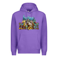 Purple Horse Mom Premium Hoodie - HowdyJamesFarm
