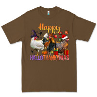 Cacao Happy Hallothanksmas Chick Premium Tee - BundleAndBundleShop