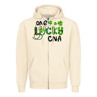 Sandshell St. Patrick's Day One Lucky Cna Zipper Hoodie - RanaPortraitStore