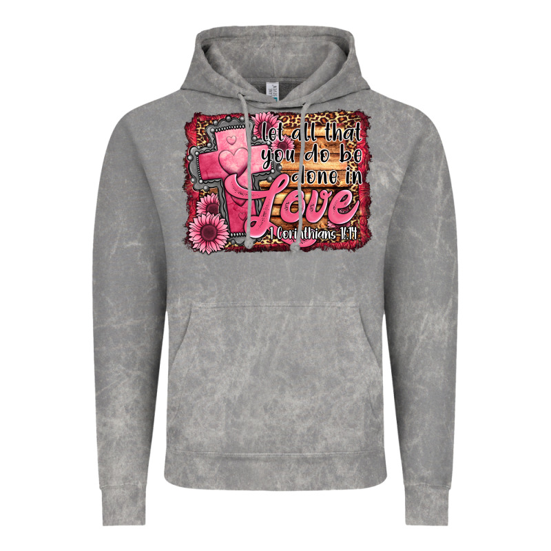 Let All That You Do Be Done In Love Vintage Hoodie by Jasminsmagicworld | Teevron