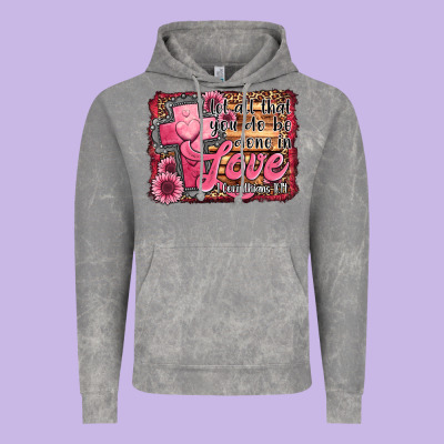 Let All That You Do Be Done In Love Vintage Hoodie Designed By Jasminsmagicworld