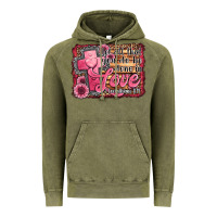 Vintage Olive let all that you do be done in love Vintage Hoodie - Jasminsmagicworld
