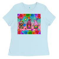Baby Blue lgbtq genomes Ladies Tee - HRA Design Shop