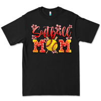 Black softball mom Premium Tee - JahusDesignShop