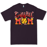 Plum softball mom Premium Tee - JahusDesignShop