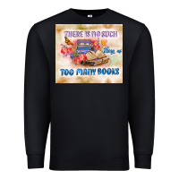 Black read book Premium Sweatshirt - TumblerDesignByShophia