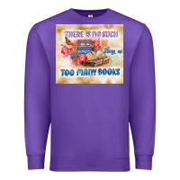 Purple read book Premium Sweatshirt - TumblerDesignByShophia
