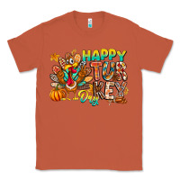 Copper Happy Turkey Day Classic Tee - CowhideDigitalArt