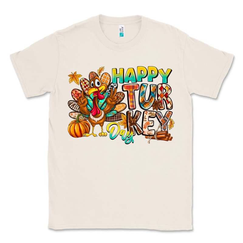 Happy Turkey Day Classic Tee by CowhideDigitalArt | Teevron