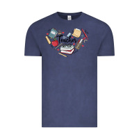 Vintage Denim teacher Vintage Tee - MaliasSmallBusiness