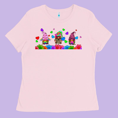 Lgbtq Gnome  Libbey Glass Ladies Tee Designed By Hra Design Shop