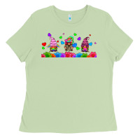 Matcha lgbtq gnome  libbey glass Ladies Tee - HRA Design Shop