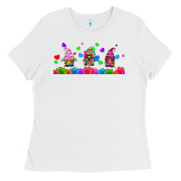 White lgbtq gnome  libbey glass Ladies Tee - HRA Design Shop