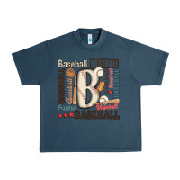 Midnight Navy baseball Urban Heavy Tee - MaliasSmallBusiness