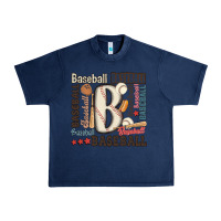 Navy baseball Urban Heavy Tee - MaliasSmallBusiness