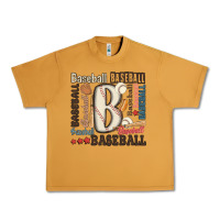 Peanut Butter baseball Urban Heavy Tee - MaliasSmallBusiness