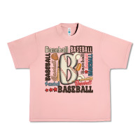 Salmon baseball Urban Heavy Tee - MaliasSmallBusiness