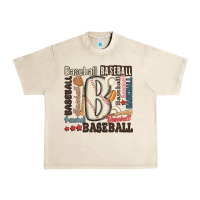 Sandshell baseball Urban Heavy Tee - MaliasSmallBusiness