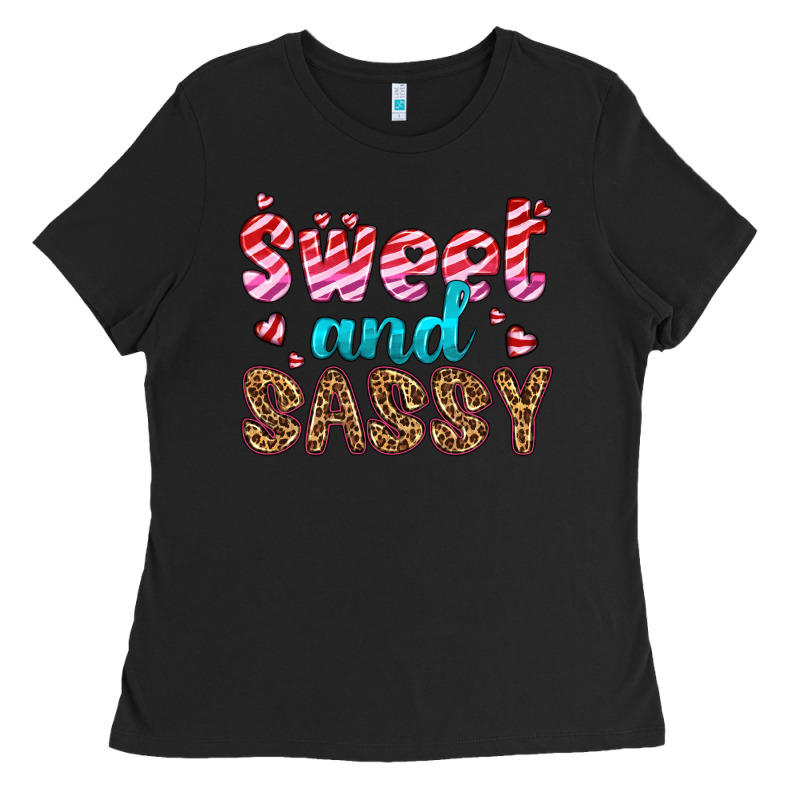 Sweet And Sassy Ladies Tee by HRA Design Shop | Teevron