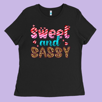 Sweet And Sassy Ladies Tee Designed By Hra Design Shop
