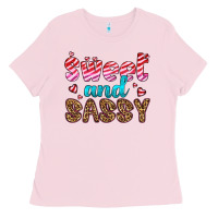 Bubblegum Pink sweet and sassy Ladies Tee - HRA Design Shop