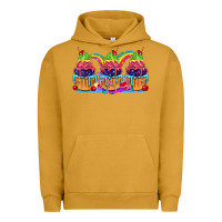 Pigment Peanut Butter Pride cupcake Urban Hoodie - FaDigitalArtStudio