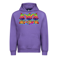 Tulip Pride cupcake Urban Hoodie - FaDigitalArtStudio