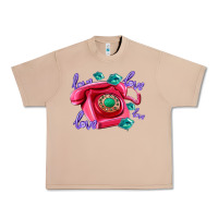 Burro love balloons and pink valentines telephone Urban Heavy Tee - AdoDesignShop