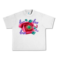Lunar Rock love balloons and pink valentines telephone Urban Heavy Tee - AdoDesignShop