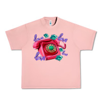 Salmon love balloons and pink valentines telephone Urban Heavy Tee - AdoDesignShop
